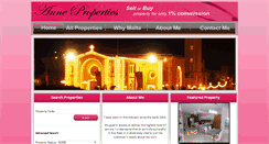 Desktop Screenshot of anneproperties.com
